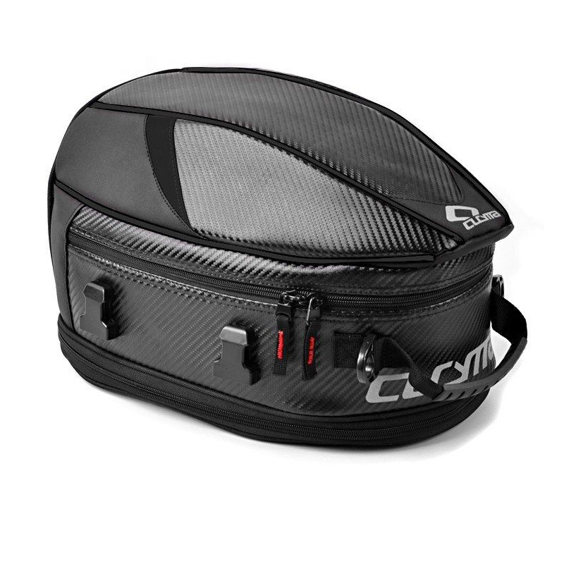 Bagtecs Hecktasche in Carbon-Optik