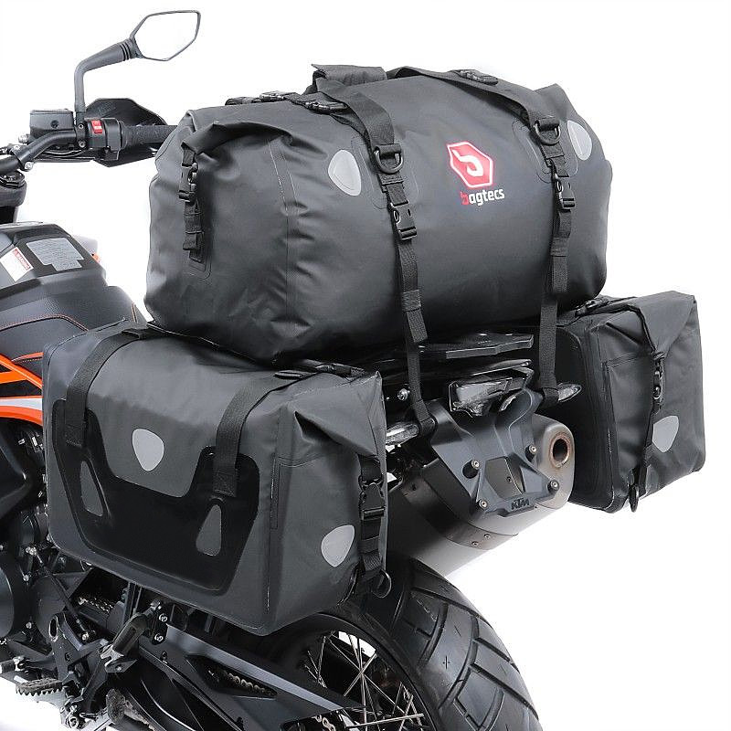 Motorrad Hecktasche für Drybag Bagtecs XF30 Wasserdicht Volumen 30l